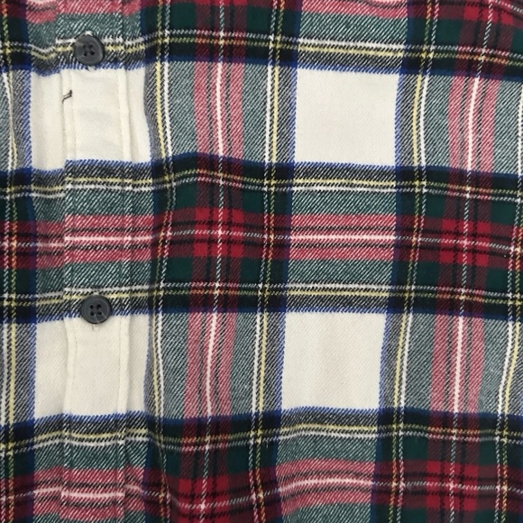 Amazon Essentials Plaid Flannel Button Down Shirt Size XL Youth - Picture 2 of 3